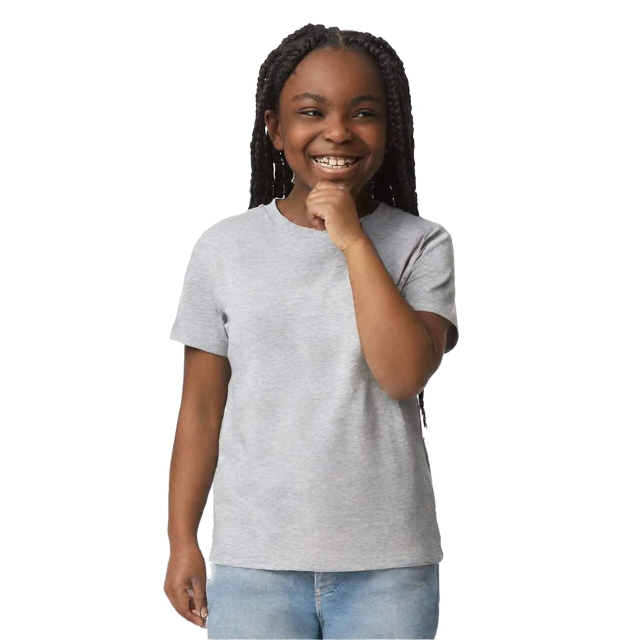 Gildan Performance Youth Crewneck Short Sleeve T-Shirt for School Wear & Sports Wear Polyester Tee